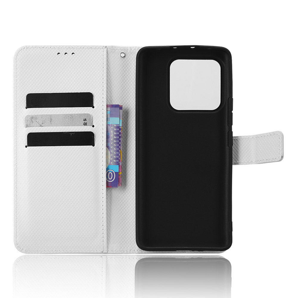 Drop-proof Phone Cover For Xiaomi 13 5G Magnetic Clasp Diamond Texture Flip Leather Wallet Case with Stand Drop-proof Phone Cover For Xiaomi 13 5G Magnetic Clasp Diamond Texture Flip Leather Wallet Case with Stand